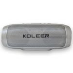 اسپیکر بلوتوثی رم و فلش خور Koleer S1000 خاکستری سیلور
