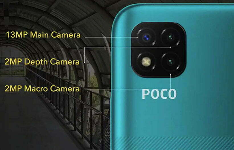 دوربین Poco C3