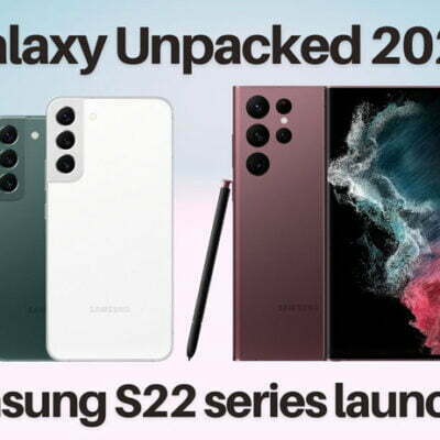 رونمایی گوشی های سری Galaxy S22 با طراحی آشنا